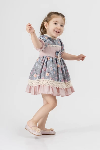 Bebek Kız Çocuk Doğum Günü Parti Düğün Elbise Tüllü Tütü Astarlı Çocuk Giyim Bebek Giyim Kız Bebek ELBYCCKDNTL - 11