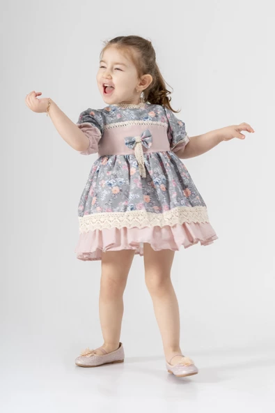 Bebek Kız Çocuk Doğum Günü Parti Düğün Elbise Tüllü Tütü Astarlı Çocuk Giyim Bebek Giyim Kız Bebek ELBYCCKDNTL