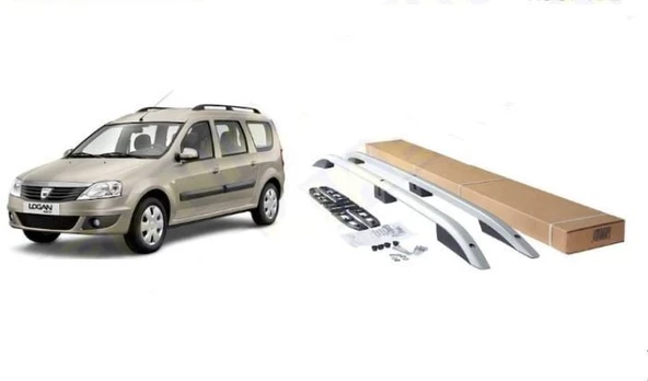 NİKEN Dacia logan tavan çıtası port bagaj taşıyıcı gri 2004 / 2012