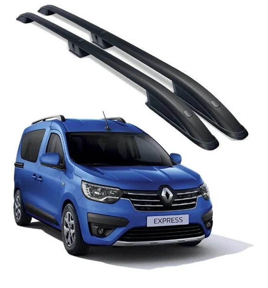 NİKEN Renault express tavan çıtası port bagaj taşıyıcı siyah 2020+ - 1