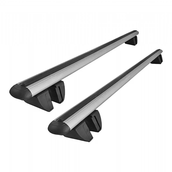 NİKEN Araç üstü ara atkı tavan barı bagaj ayakları taşıyıcı üstten sıkma 136 cm pençe model