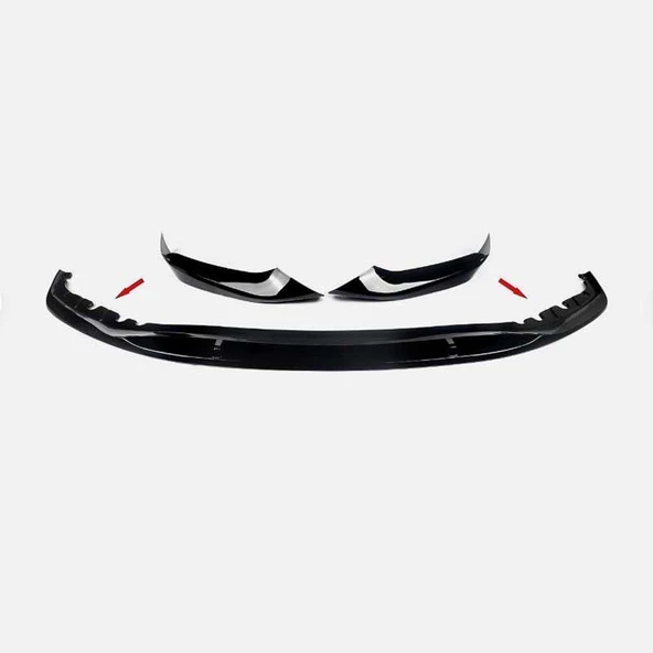 AUTOGP Bmw g30 ön tampon altı lip m performance 2017 / 2019 ürün görseli 1