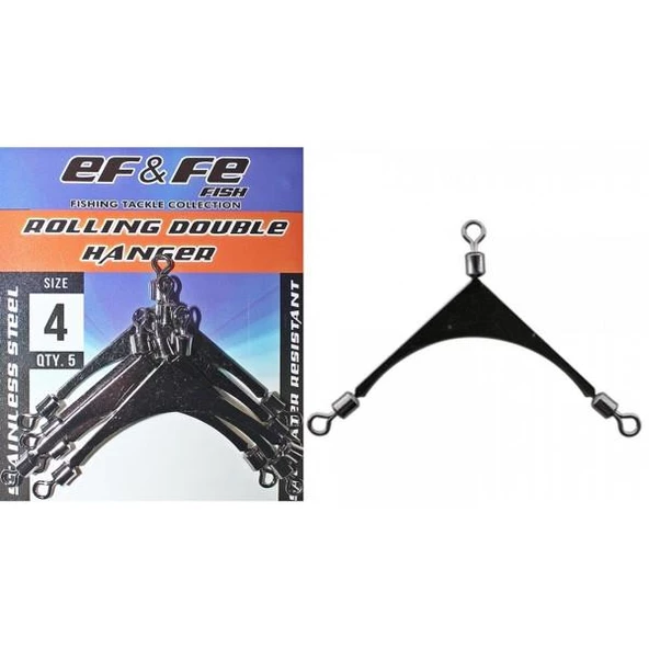 Effe Rolling Double Hanger Fırdöndü