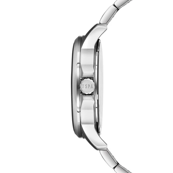 U.S. POLO ASSN. USPA1000-01 ÇELİK ERKEK KOL SAATİ - Resim 2