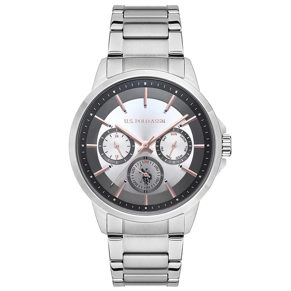 U.S. POLO ASSN. USPA1000-01 ÇELİK ERKEK KOL SAATİ ürün görseli 1