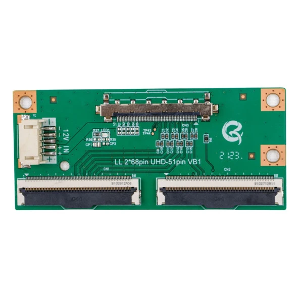 LVDS FLEXİ LG LL 2*68PİN UHD-51 VB1 SET (1 KART 2 FLEXİ 1 KABLO) (44Pyr34)