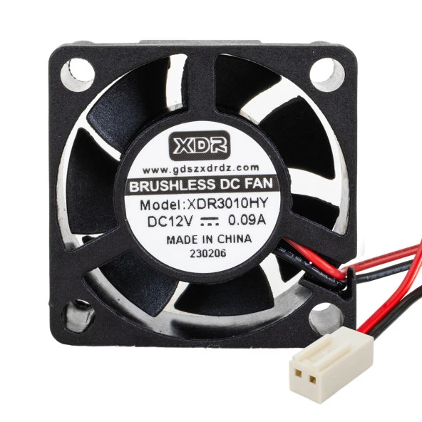 3X3X10 MM 12 VOLT DC FAN (44Pyr34)