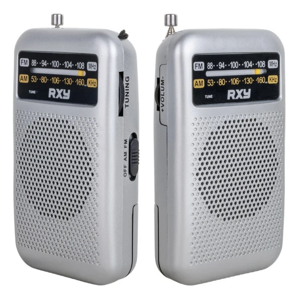 ROXY RXY-SOPRANO CEP TİPİ MİNİ ANALOG RADYO (44Pyr34)