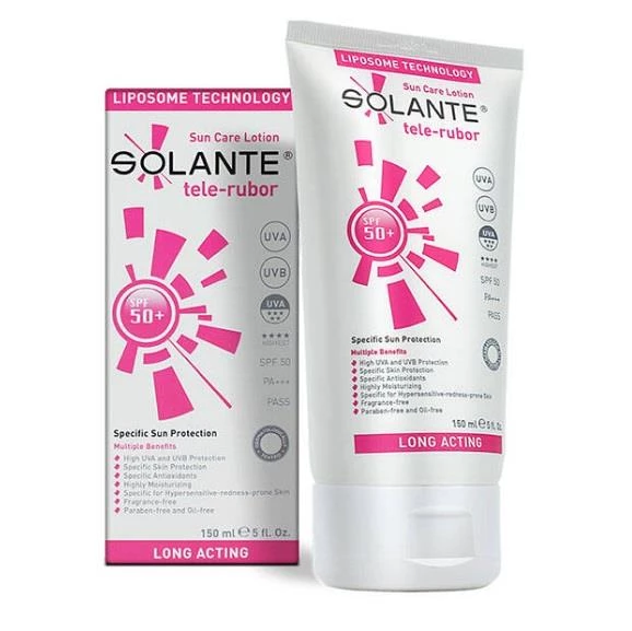 Solante Tele-Rubor Spf 50+ 150 ml Güneş Losyon