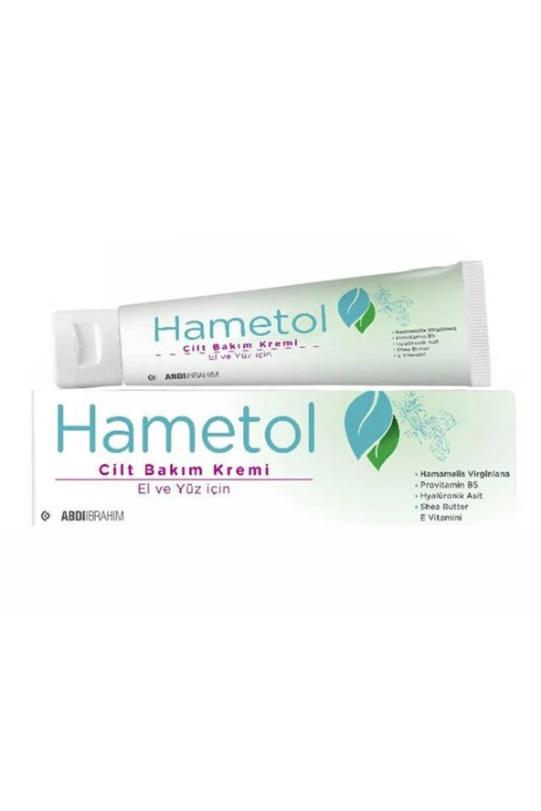 Hametol Cilt Bakım Kremi 30 gr