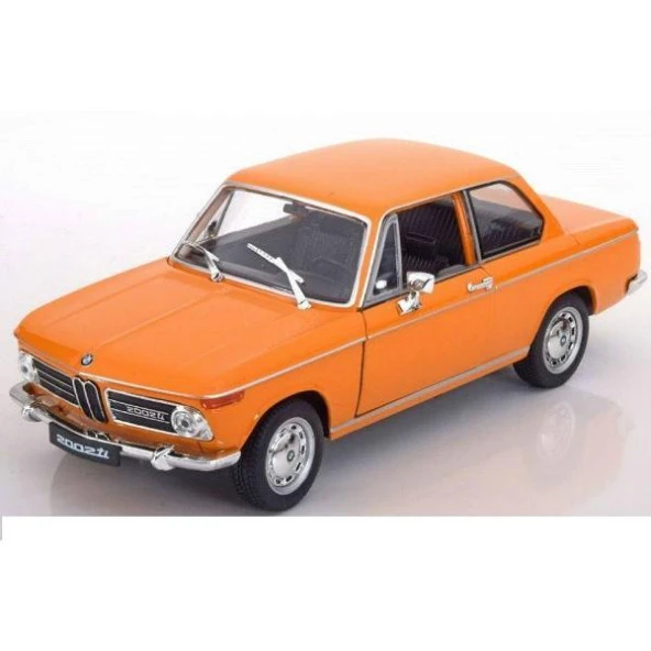Welly 1:24 BMW 2002 ti Turuncu Model Araba ürün görseli 1