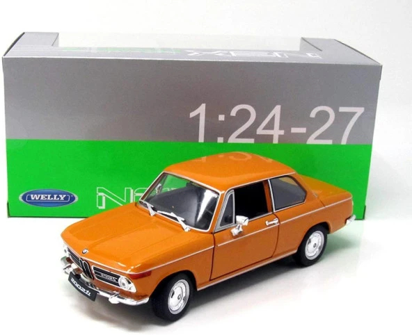 Welly 1:24 BMW 2002 ti Turuncu Model Araba - Resim 3