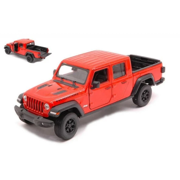 Welly 2020 Jeep Gladiator 1:27 Kırmızı Model Araba