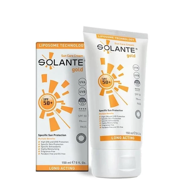 Solante Gold Spf50+ Güneş Koruyucu Krem 150 ml