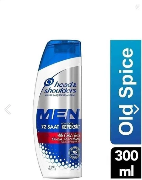 Head&Shoulders Men Ultra Old Spice Kepeğe Karşı Karşı Etkili Şampuan 300 ml x6
