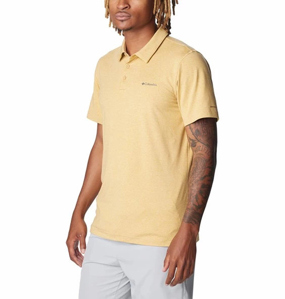 Columbia Tech Trail Polo Erkek Kısa Kollu Tişört AO2933-292 - Resim 5