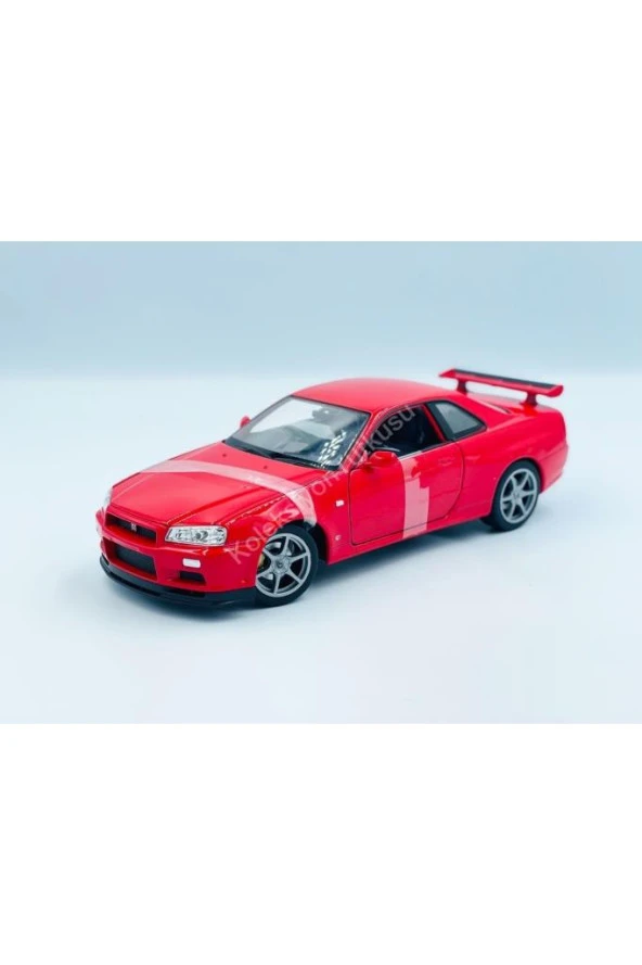 Welly 1/24 Nissan Skyline Gtr R34 Model Araba - PttAVM.com - 2024