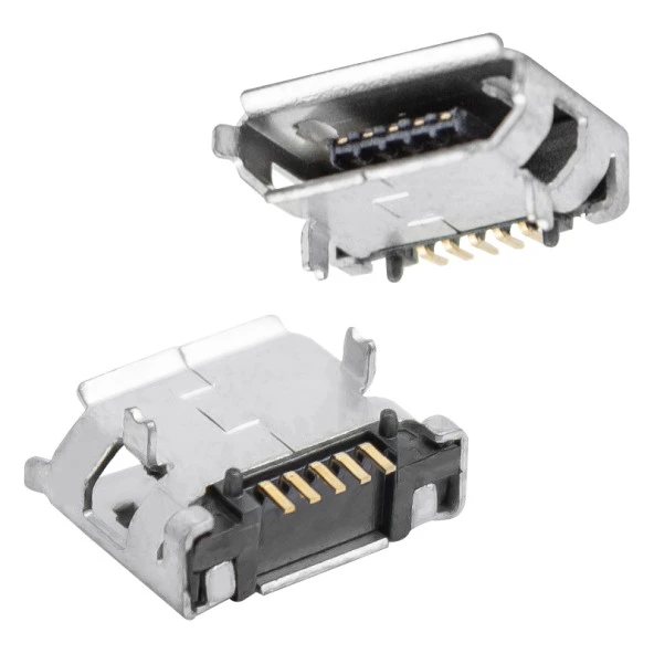 2 ŞASELİ PİNLİ MİCRO USB (IC-266A-2) (4434)