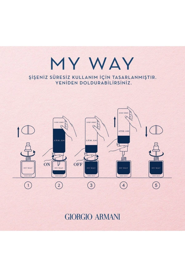 Giorgio Armani My Way Edp Kadın Parfümü 90 ml - 5