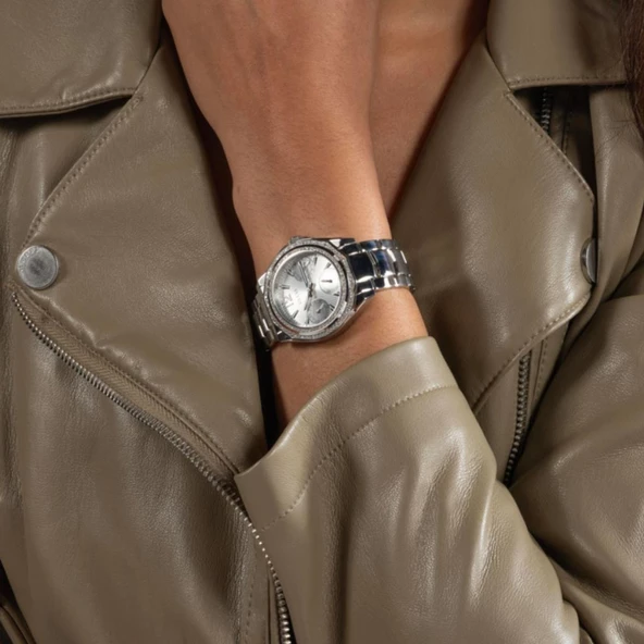 GUESS GUGW0685L1 ÇELİK TAŞLI KADIN KOL SAATİ - 8