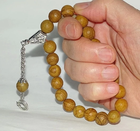 Bambu Jasper Efe Tesbih 21 Li Maskot Tesbih - 107 - 3