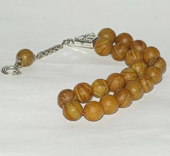 Bambu Jasper Efe Tesbih 21 Li Maskot Tesbih - 107 - 2