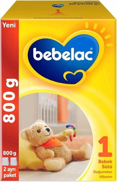 Bebelac 800GR No:1 Bebek Sütü (0-6 Ay) Doğumdan İtibaren