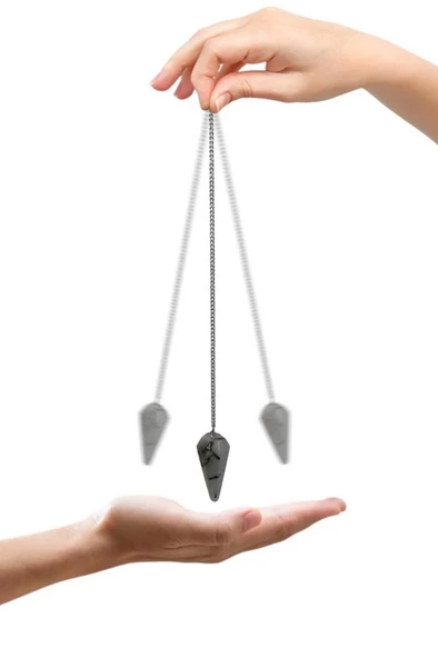 Siyah Turmalinli Kuvars Pandül - Sarkaç 408-2 - 3