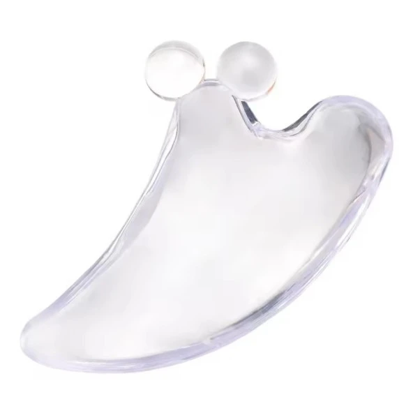 Guasha Masaj Aparatı Kristal Gua Sha Yüz Masajı - 3