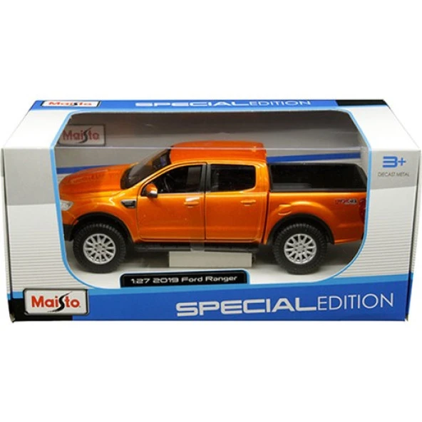 Maisto 1:27 2019 Model Ford Ranger Turuncu Model Araba