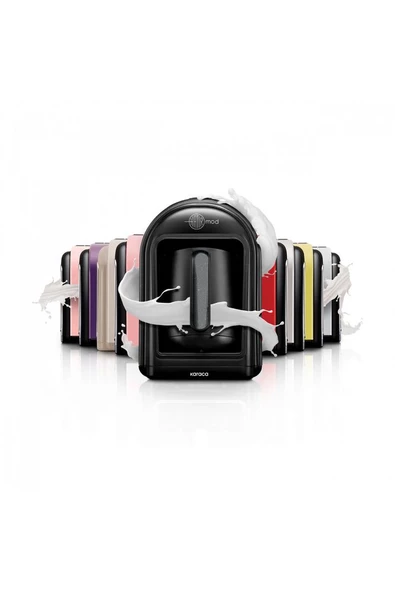 Hatır Mod Sütlü Türk Kahve Makinesi Shiny Black - 3