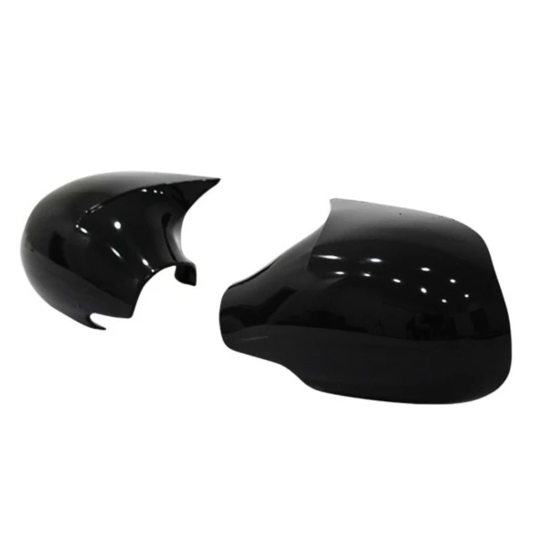Citroen C2 2004-2008 Uyumlu Batman Yarasa Ayna Kapağı Piano Black ABS Plastik - 7