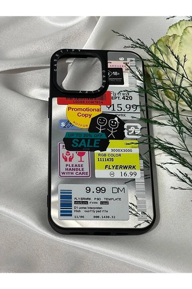 İphone 15 Pro Mirror Aynalı Cep Telefonu Kılıfı - Resim 9