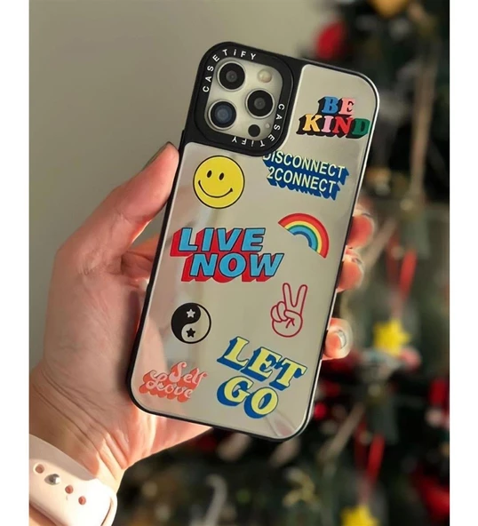 İphone 15 Pro Max Mirror Aynalı Cep Telefonu Kılıfı - Resim 8