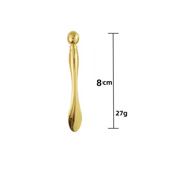 Metal Yüz ve Göz Çevresi Gua Sha Masaj Aparatı - Resim 2