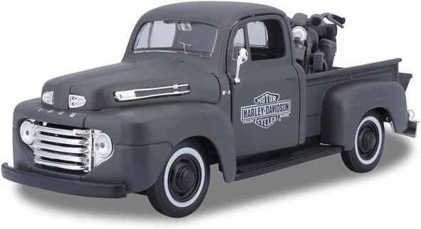 Maisto 1948 Ford F-1 Pickup 1/24 1948 WLA Flathead 1/24 Model Araba