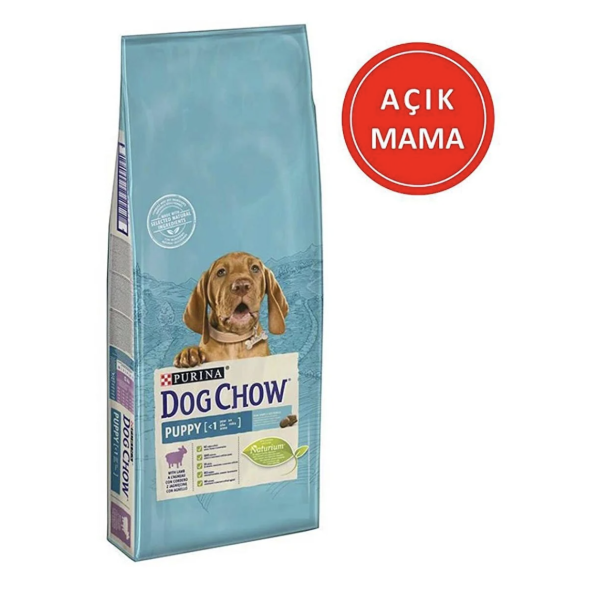 Purina Dog Chow Puppy Lamb Kuzulu Pirinçli Yavru Köpek Maması 1 kg AÇIK