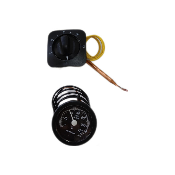 Termostat ve Termometre Tam set A++ Çay ocağı Termostatı ve Çay Makinesi Termometresi SET A++ ürün görseli