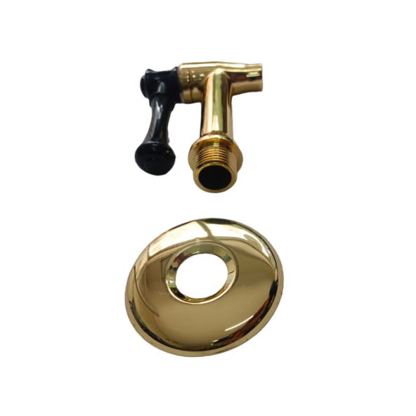 Bakır Çay Ocağı Için Musluk Bakır Kaplama Sarı Renk, Çay Kazanı Musluğu 1.SINIF KALİTE - Resim 3