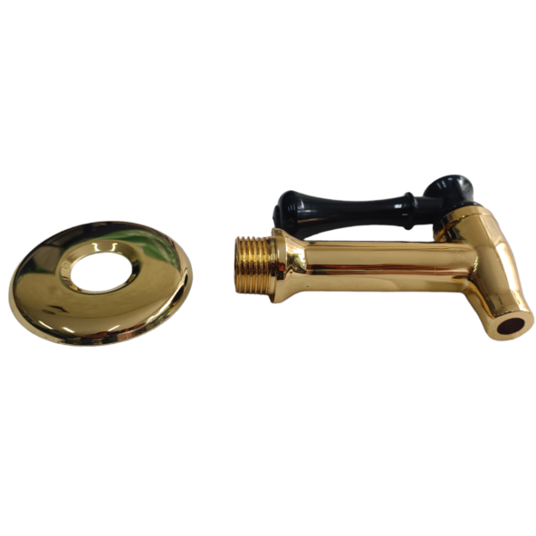 Bakır Çay Ocağı Için Musluk Bakır Kaplama Sarı Renk, Çay Kazanı Musluğu 1.SINIF KALİTE - Resim 4