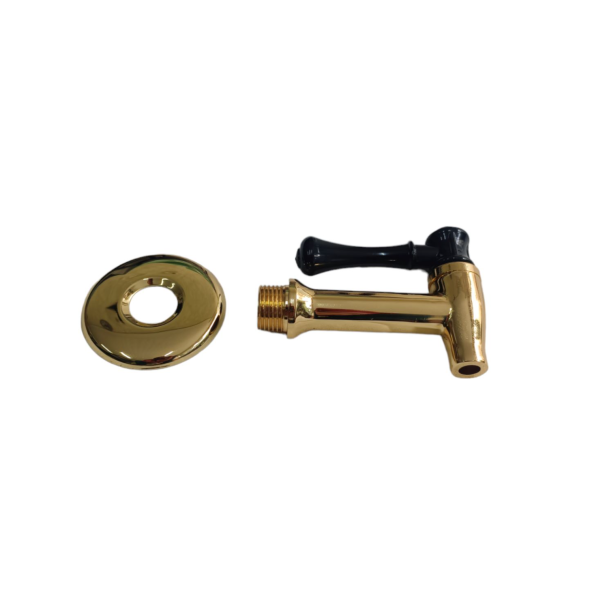 Bakır Çay Ocağı Için Musluk Bakır Kaplama Sarı Renk, Çay Kazanı Musluğu 1.SINIF KALİTE - Resim 5