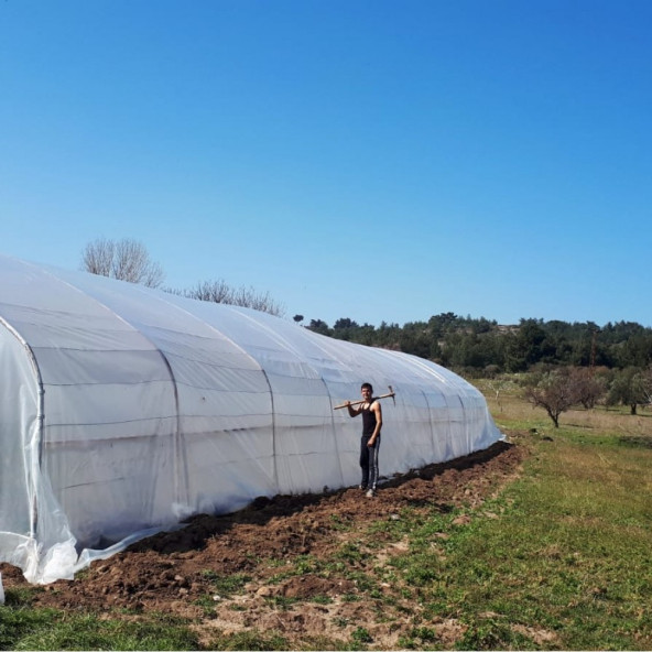 Şeffaf Sera Naylonu 14x25 - Resim 2