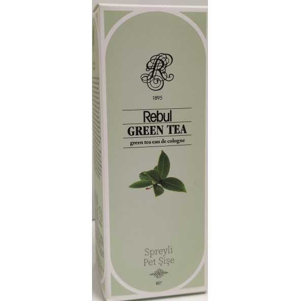 REBUL GREEN TEA KOLONYA PET SPREYLİ ŞİŞE 125ML