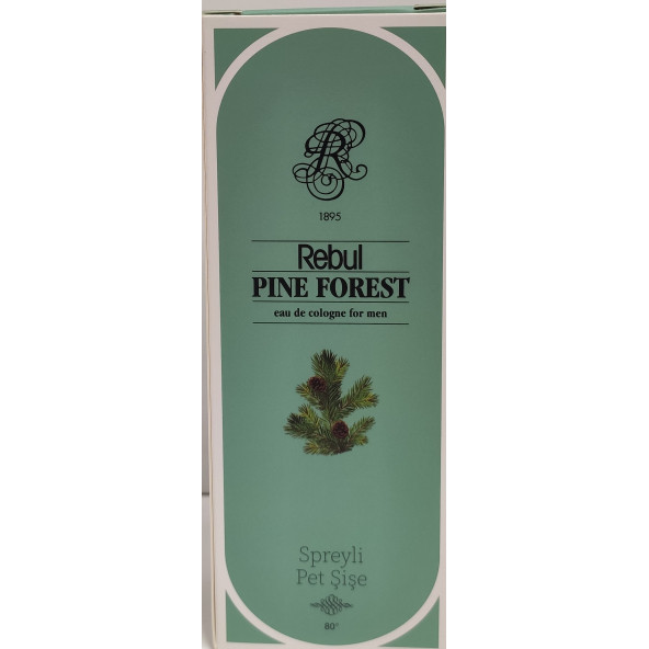 REBUL PINE FOREST KOLONYA PET SPREYLİ ŞİŞE 125ML ürün görseli 1