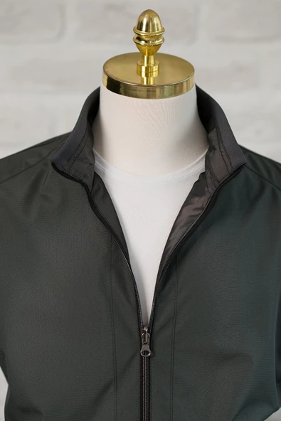 Advante Yandan Cepli Beli Lastikli Dik Yaka Regular Fit Çift Taraflı Baharlık Mont - 2