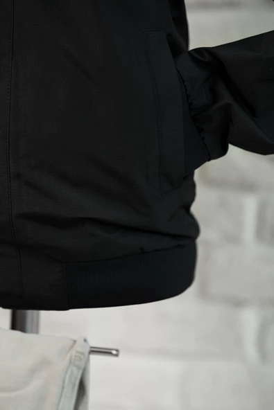 Advante Yandan Cepli Beli Lastikli Dik Yaka Regular Fit Çift Taraflı Baharlık Mont - 8