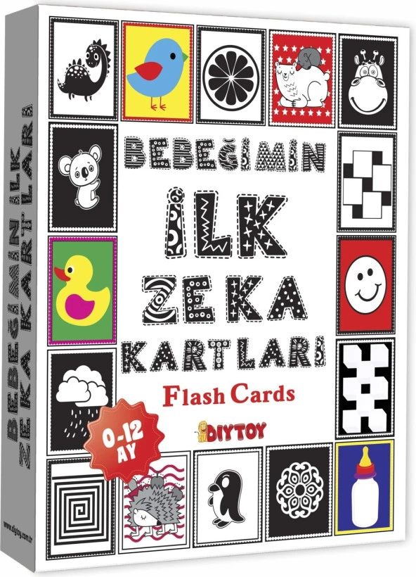 Diytoy Bebeğimin İlk Zeka Kartları (Flash Kart)  1369 ürün görseli