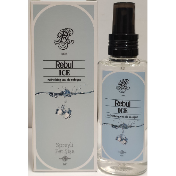 REBUL ICE KOLONYA PET SPREYLİ ŞİŞE 125ML