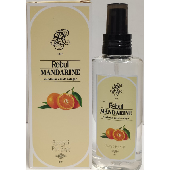 REBUL MANDARINE KOLANYA PET SPREYLİ ŞİŞE 125ML ürün görseli 1