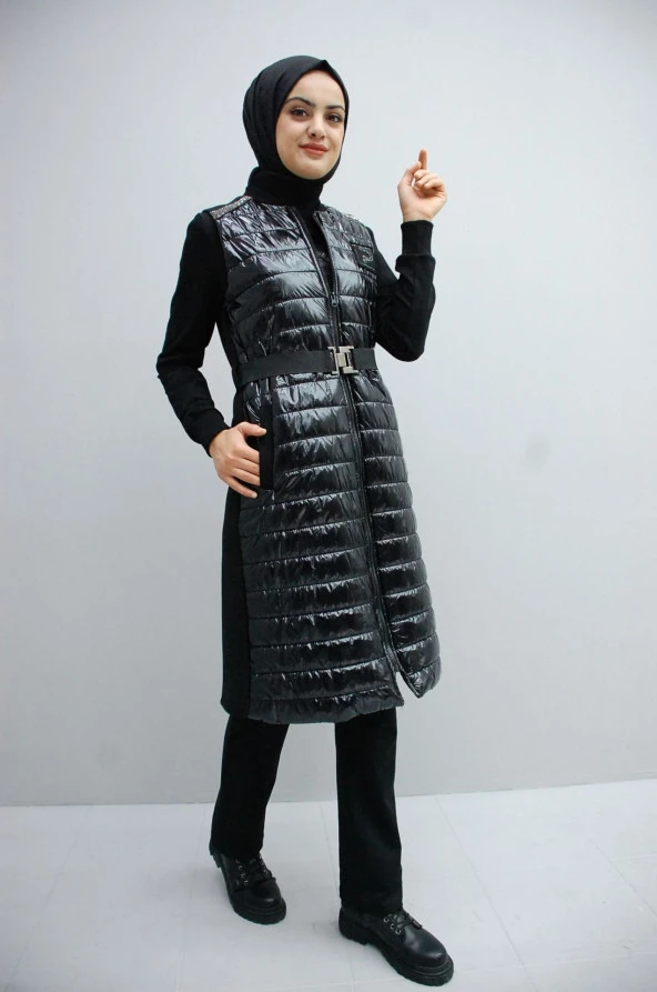 3025 Yelekli Üçlü Takım - 4